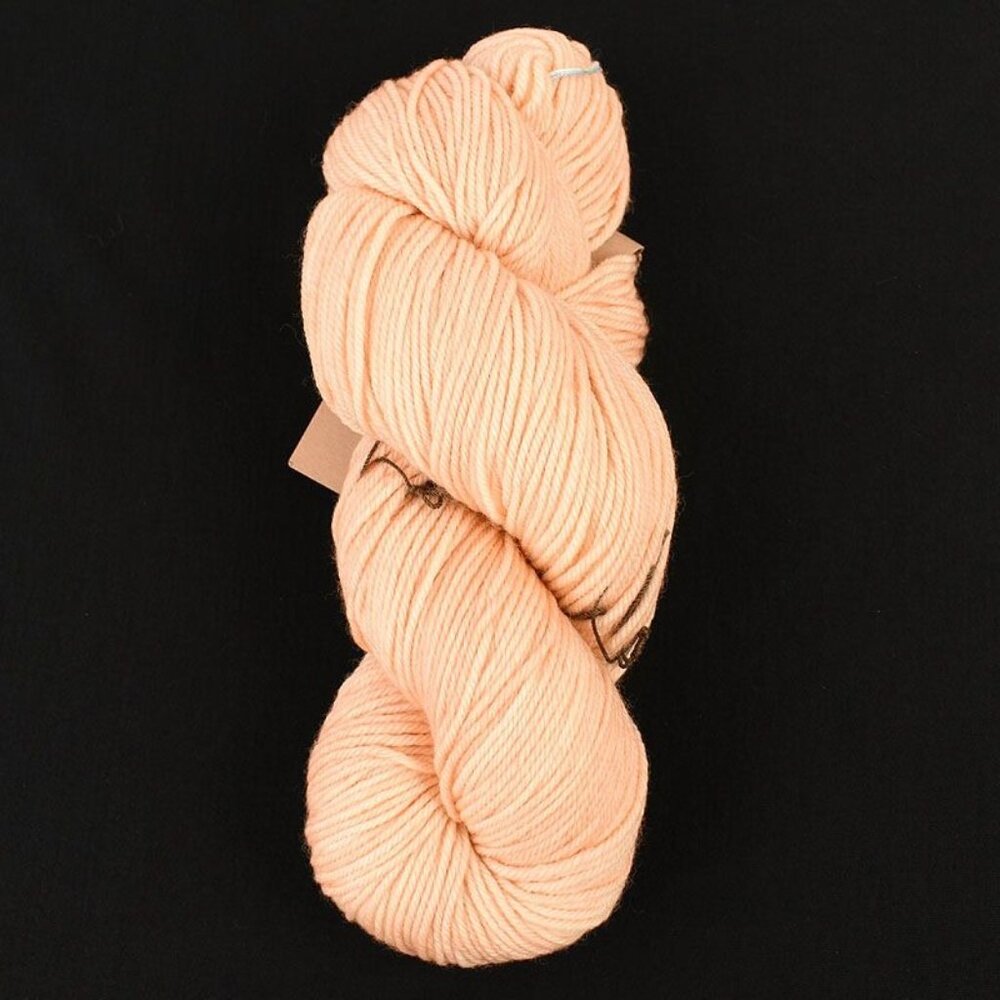 MadelineTosh Longrider DK Yarn Merino Nylon Blend Hand Dyed Pink Clay